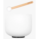 Campana Tibetana 8" CFU8B Crystal Singing Bowl Opaca 432 Hz SI