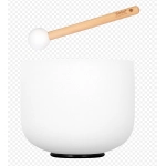 Campana Tibetana 8" CFU8F Crystal Singing Bowl Opaca 432 Hz FA