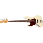 Fender American Professional II Jazz Bass® Left-Hand Rosewood Fingerboard, Olympic White 0193980705