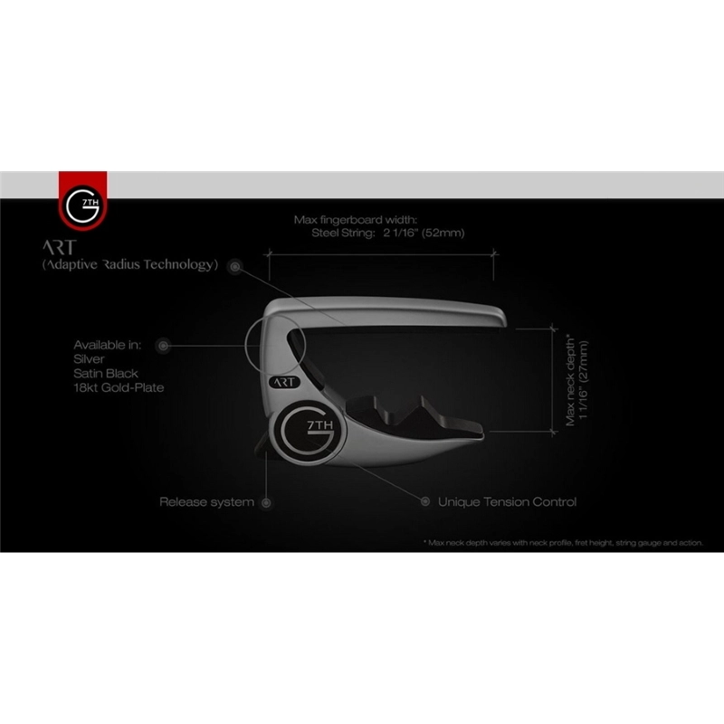 Capo G7th C83013 Capotasto Performance Silver