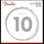 Fender Super 250 Guitar Strings, Nickel Plated Steel, Ball End, 250R Gauges .010-.046, (6)