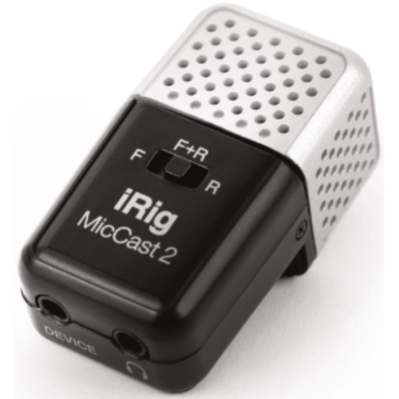 IK Multimedia iRig Mic Cast 2 - Microfono per registrazioni vocali