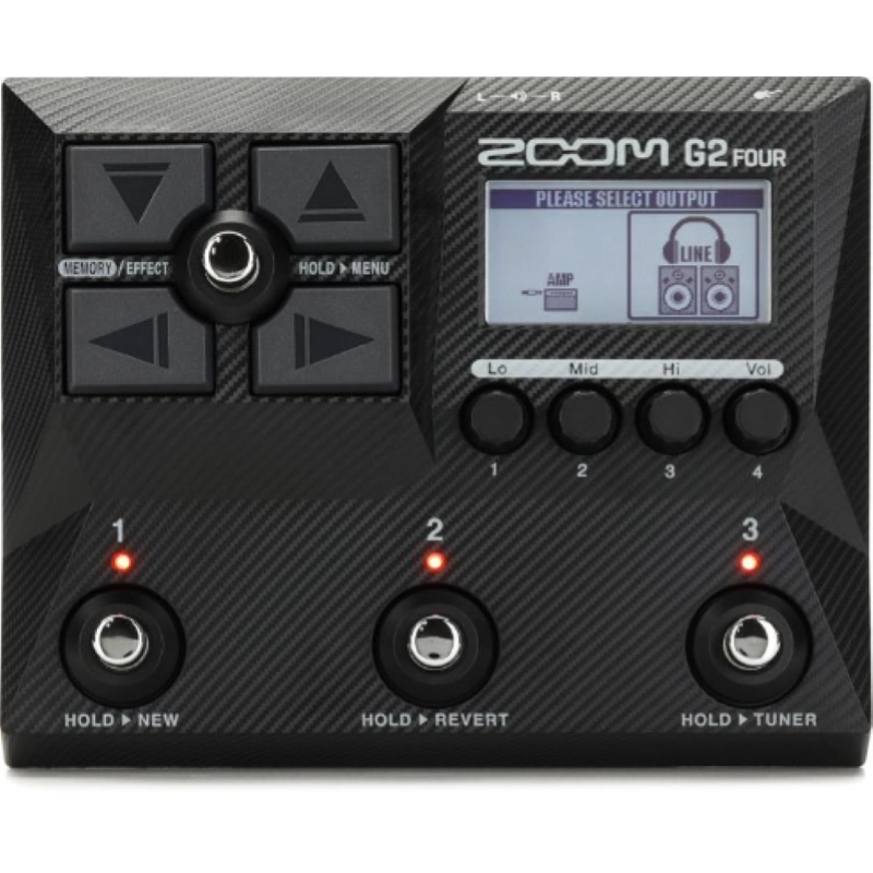 Zoom G2 FOUR Pedaliera Multieffetto per Chitarra