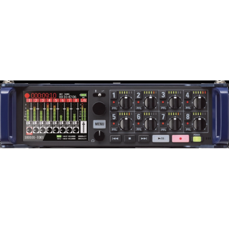 Zoom F8n Pro Registratore Digitale Portatile 8 Canali/10 Tracce
