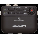 Zoom F2 BT Black Registratore Audio con Microfono Lavalier e Controllo Bluetooth Nero