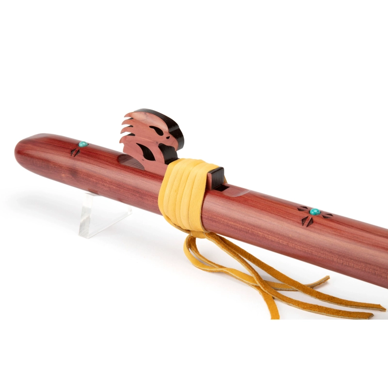 Flauto Nativo Meditazione Traditional Acero in Box di Frassino