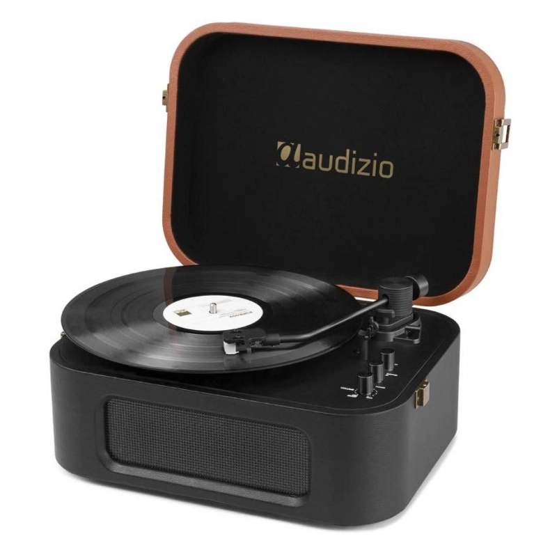 Audizio RP315 Record Player BT Black/Brown Giradischi Amplificato
