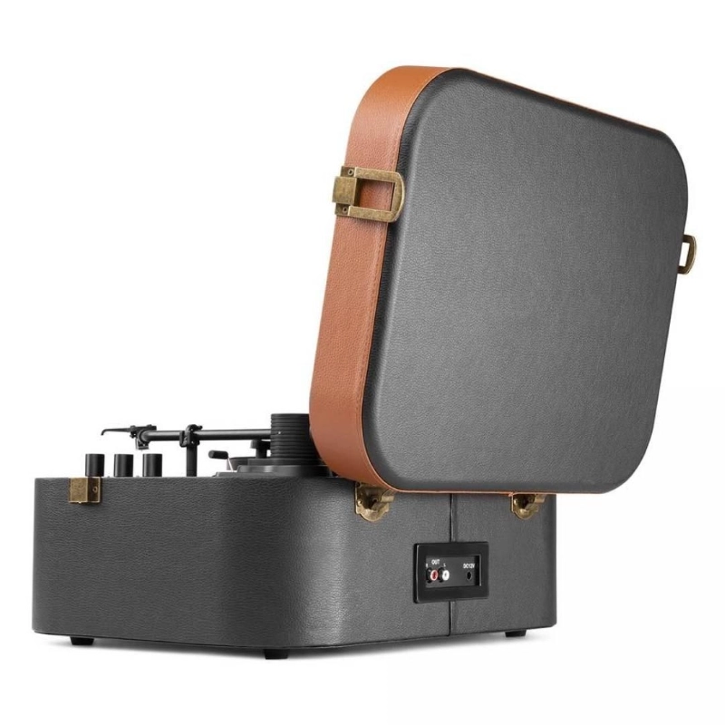 Audizio RP315 Record Player BT Black/Brown Giradischi Amplificato