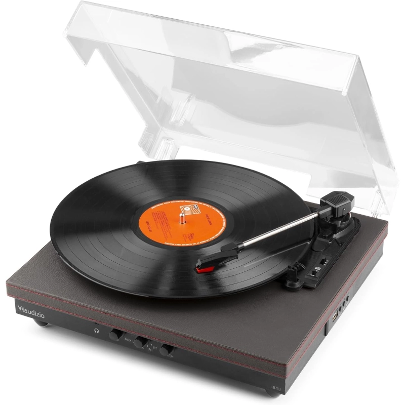 Audizio RP113B Record Player Btout Black Giradischi