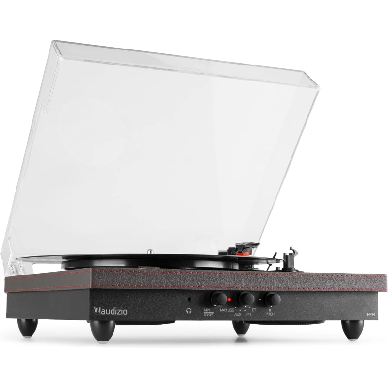 Audizio RP113B Record Player Btout Black Giradischi