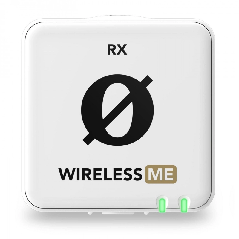Rode Wireless ME Dual White Sistema Microfonico Doppio Wireless Compatto Bianco