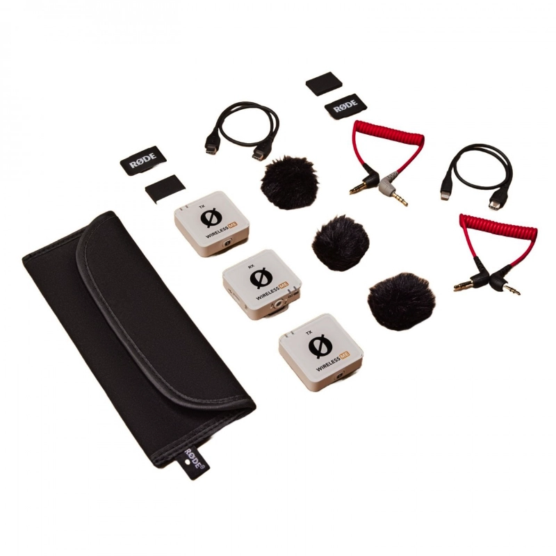 Rode Wireless ME Dual White Sistema Microfonico Doppio Wireless Compatto Bianco