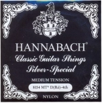 Hannabach RE 8154MT Corde per chitarra classica Serie 815 Medium tension Silver Special
