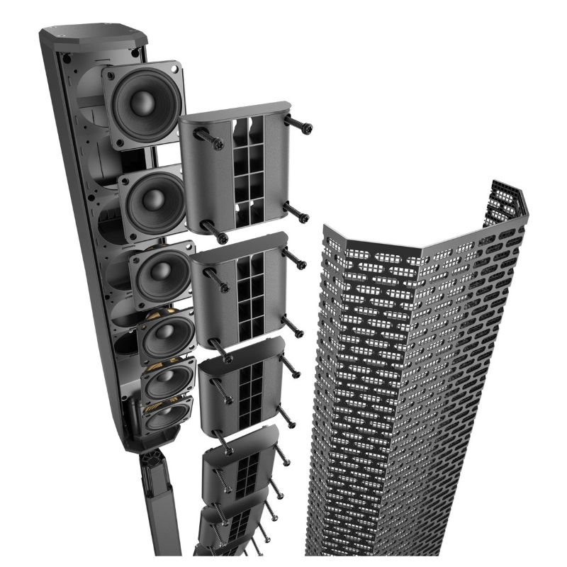 Electro Voice Evolve 50M Black 8 Ingressi e QuickSmart Link