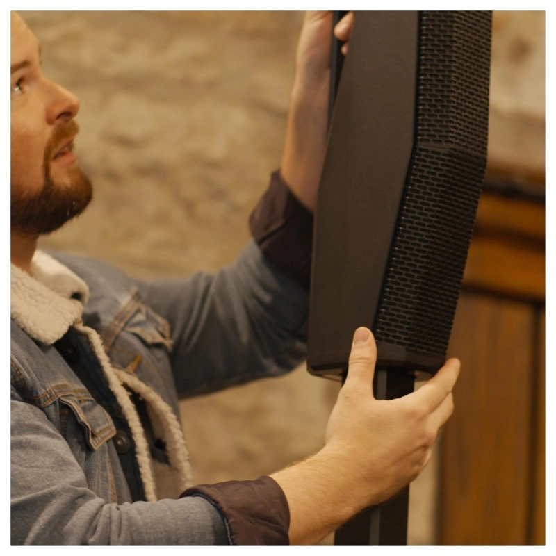 Electro Voice Evolve 50M Black 8 Ingressi e QuickSmart Link