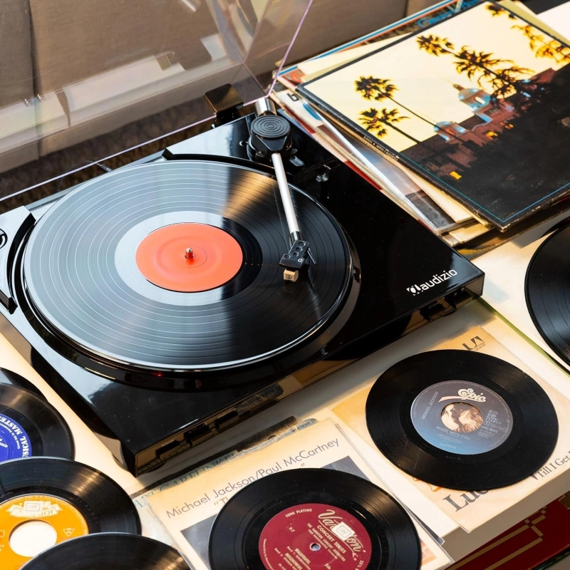 Audizio RP310 Record Player HQ Black Giradischi