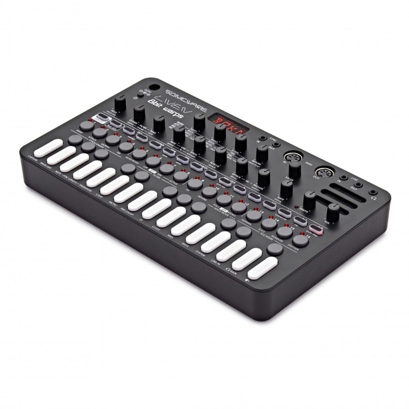 Sonicware Liven 8bit warps Black 27 Tasti