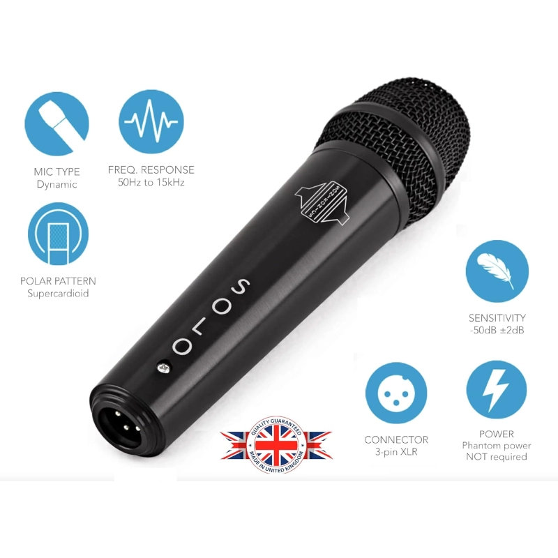 Sontronics SOLO Microfono dinamico di tipo supercardioide