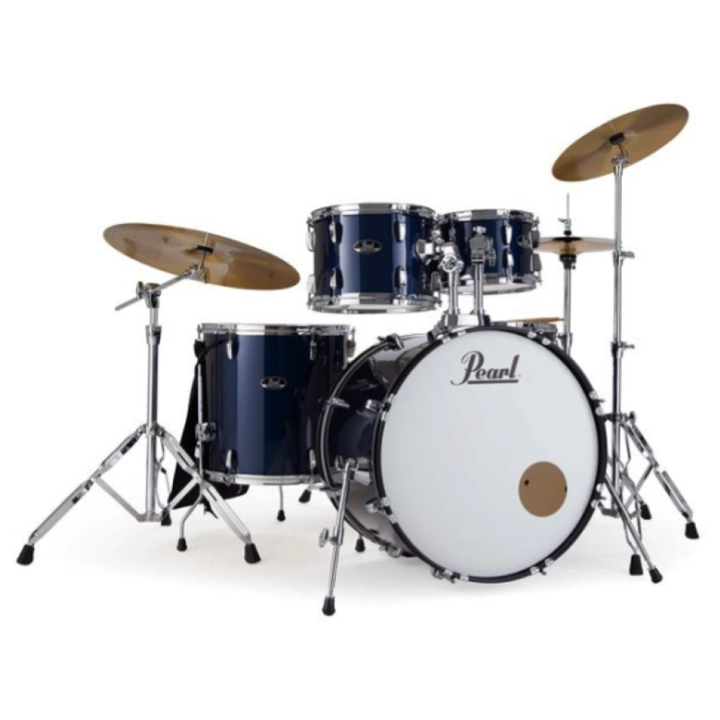 PEARL RS525SBC/C743 Batteria 22 10 12 16 14 Roadshow Royal Blue Metallic con Hardware e Piatti Sabian 20 16 14