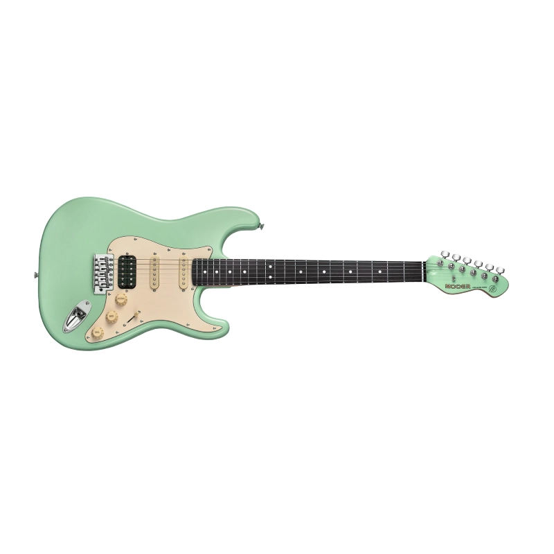 Mooer MSC10 Pro Surf Green con Gig Bag