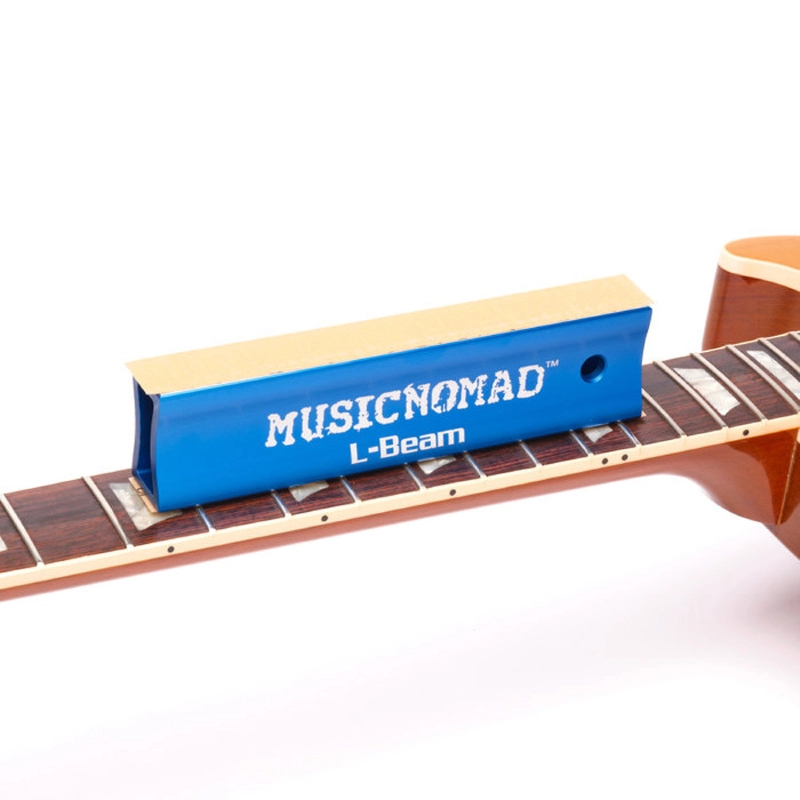 MusicNomad Fret Leveler - Leveling L-Beam 18cm Fret Leveler