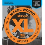 D'Addario EXL110-7 Corde per Chitarra Elettrica 7 Corde