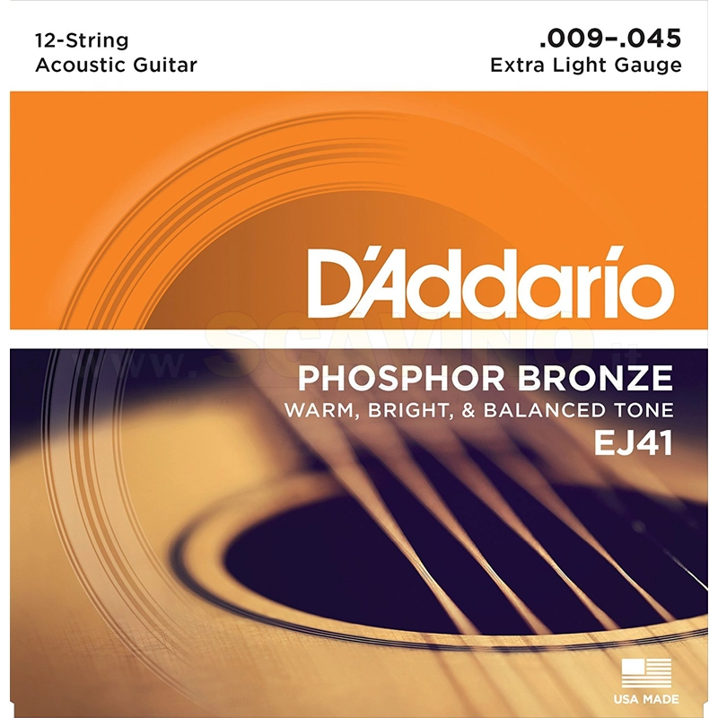 D'addario EJ41 Muta Corde per Acustica