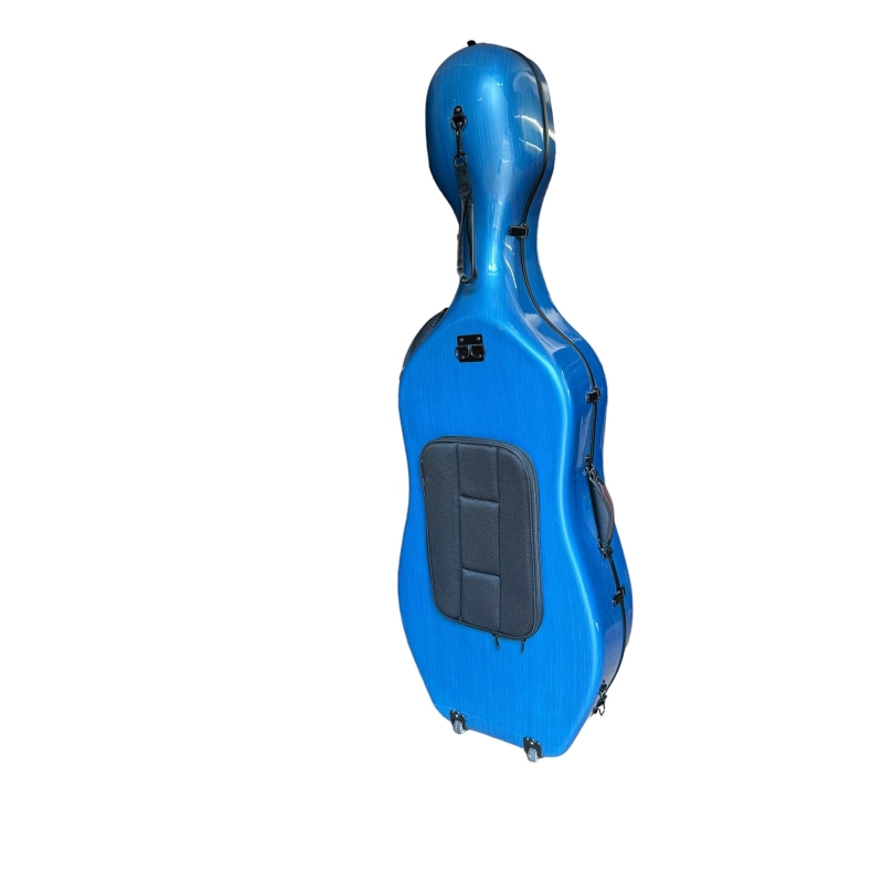 Astuccio Cello 4/4 Bruck-Gao 1029C Blu con portamusica