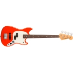 Fender Player II Mustang® Bass PJ, Rosewood Fingerboard, Coral Red 0140490558