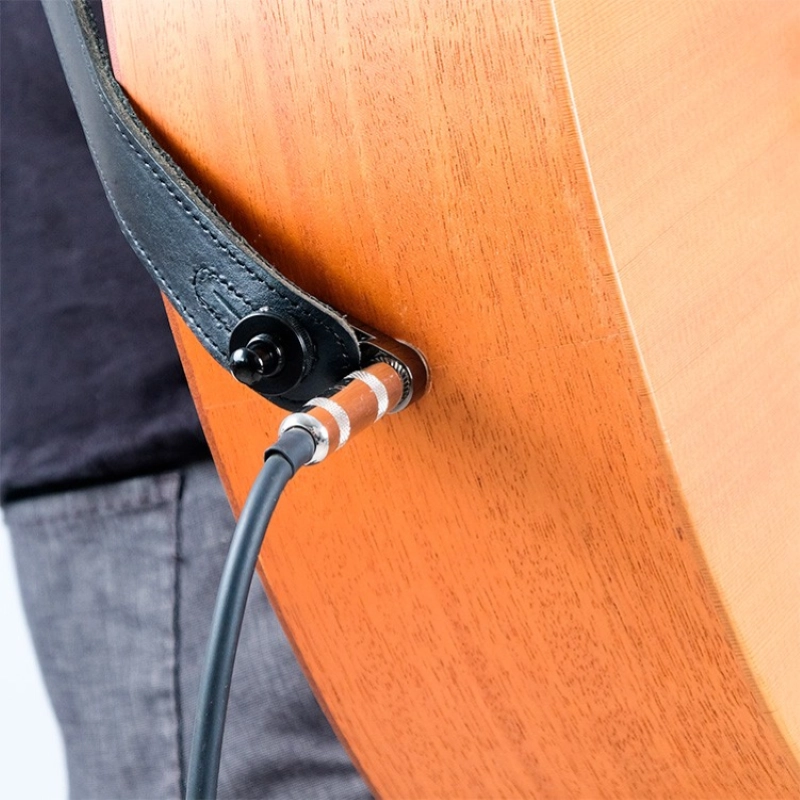 MusicNomad Acousti-Lok Strap Lock Standard Output Jack Acousti