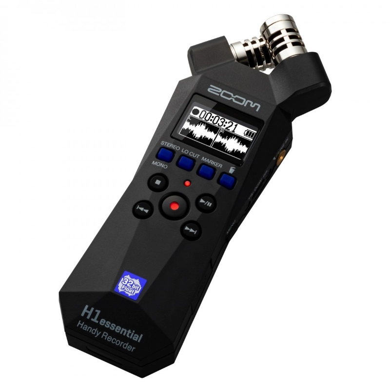 Zoom H1e Essential Registratore Palmare Stereo Digitale 32 Bit Flotting Point