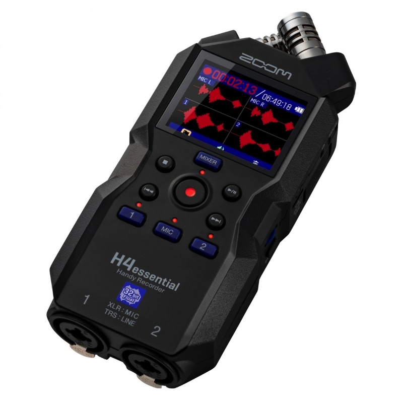 Zoom H4e Essential Registratore Digitale 4 Tracce 32 Bit Flotting Point