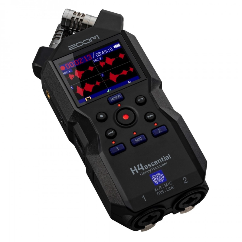 Zoom H4e Essential Registratore Digitale 4 Tracce 32 Bit Flotting Point