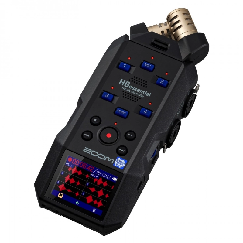 Zoom H6e Essential Registratore Digitale 6 Tracce 32 Bit Flotting Point