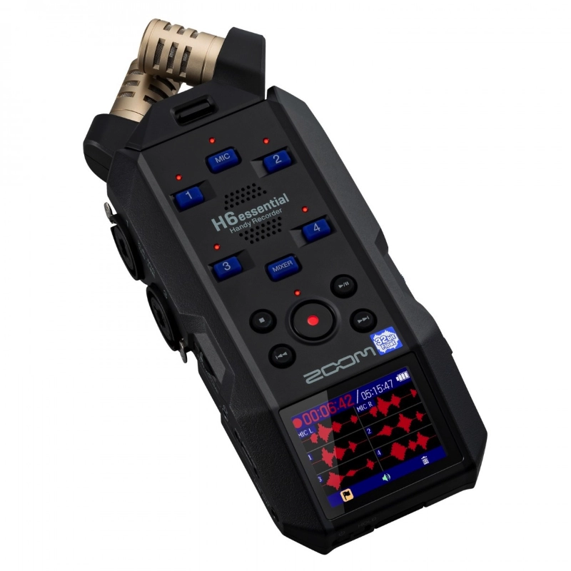 Zoom H6e Essential Registratore Digitale 6 Tracce 32 Bit Flotting Point