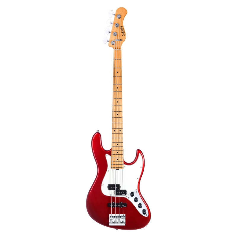 Sadowsky MetroExpress PJ Bass 4 21 Hybrid Candy Apple Red METRO EXPRESS 4 STRINGS P/J BASS 21 FRETS HYBRID MAPLE