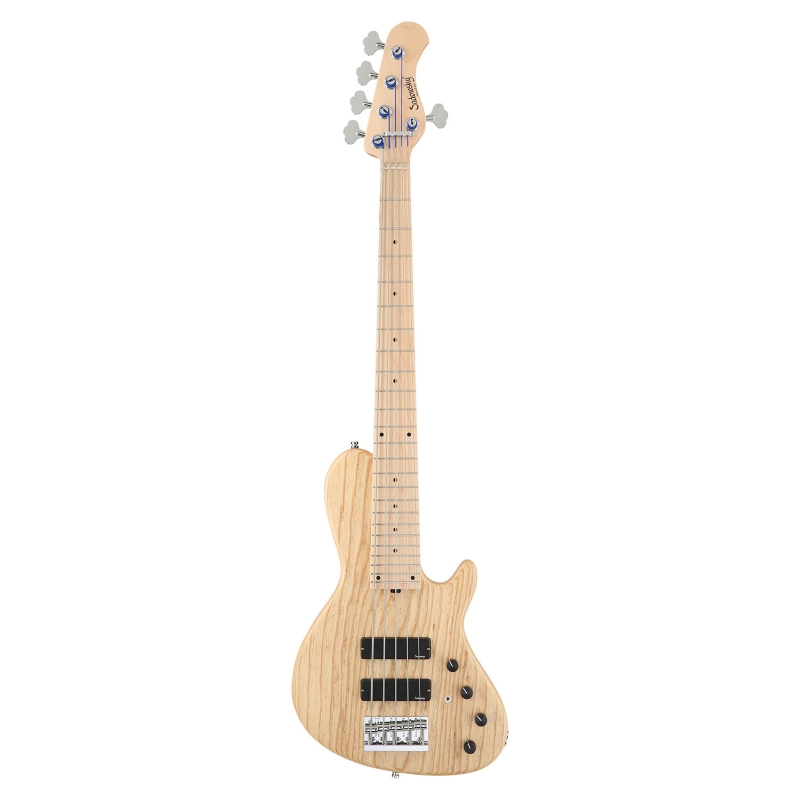 Sadowsky MetroLine Bass 5 24 Single Cut Natural Satin METRO LINE 5 STRINGS BASS 24 FRETS SINGLE CUT MODERN ASH/MAPLE