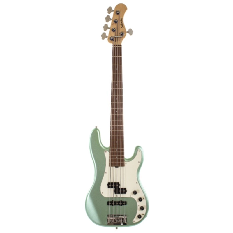 Sadowsky MetroLine PJ Bass 5 21 Hybrid Sage Green Satin METRO LINE 5 STRINGS P/J BASS 21 FRETS HYBRID ALDER/ROSEWOOD