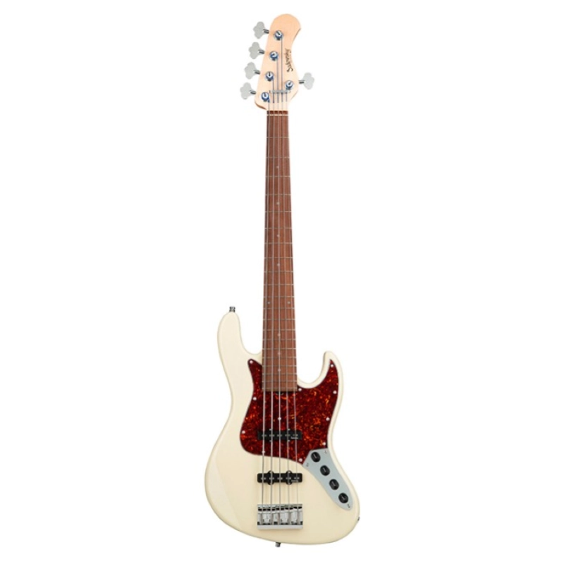 Sadowsky MetroLine JJ Bass 5 21 Vintage Olympic White METRO LINE 5 STRINGS J/J BASS 21 FRETS VINTAGE ALDER/ROSEWOOD
