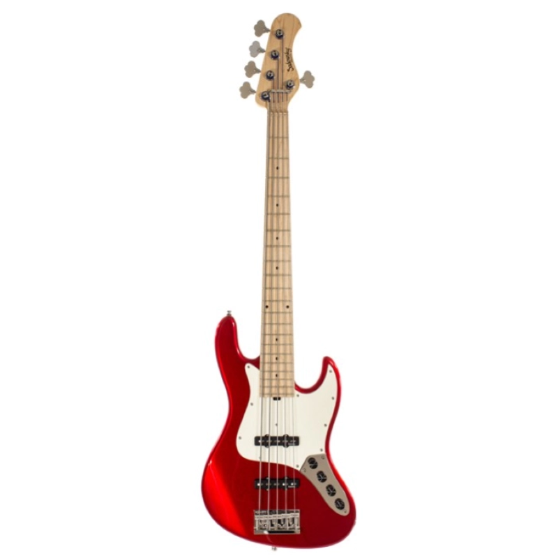 Sadowsky MetroLine JJ Bass 5 21 Vintage Candy Apple Red METRO LINE 5 STRINGS J/J BASS 21 FRETS VINTAGE ASH/MAPLE