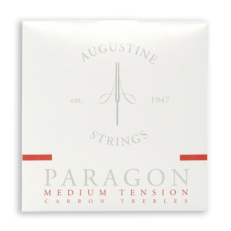 Augustine Paragon Red Muta classica Medium Tension Muta corde per chitarra classica 6 corde