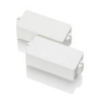 EMG Offset dual coil attivo bianco Offset dual coil attivo per basso elettrico 4 corde