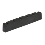 GraphTech Black Tusq XL Nut basso 6 51,74x4,78x9,09 Capotasto in Black Tusq con sedi per basso 6 corde