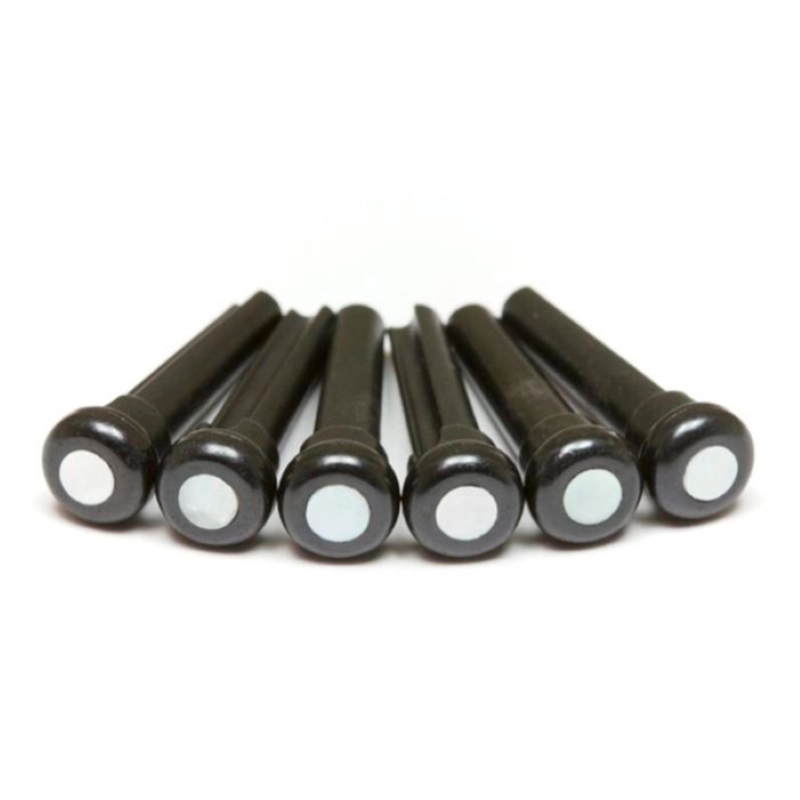 GraphTech Piroli Presentation Black/Mother of Pearl Dot 4mm Piroli in Tusq