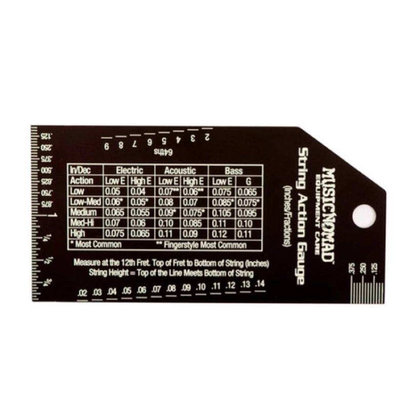 MusicNomad MN602 Precision String Action Gauge MN602 Calibro per la misurazione dell'action