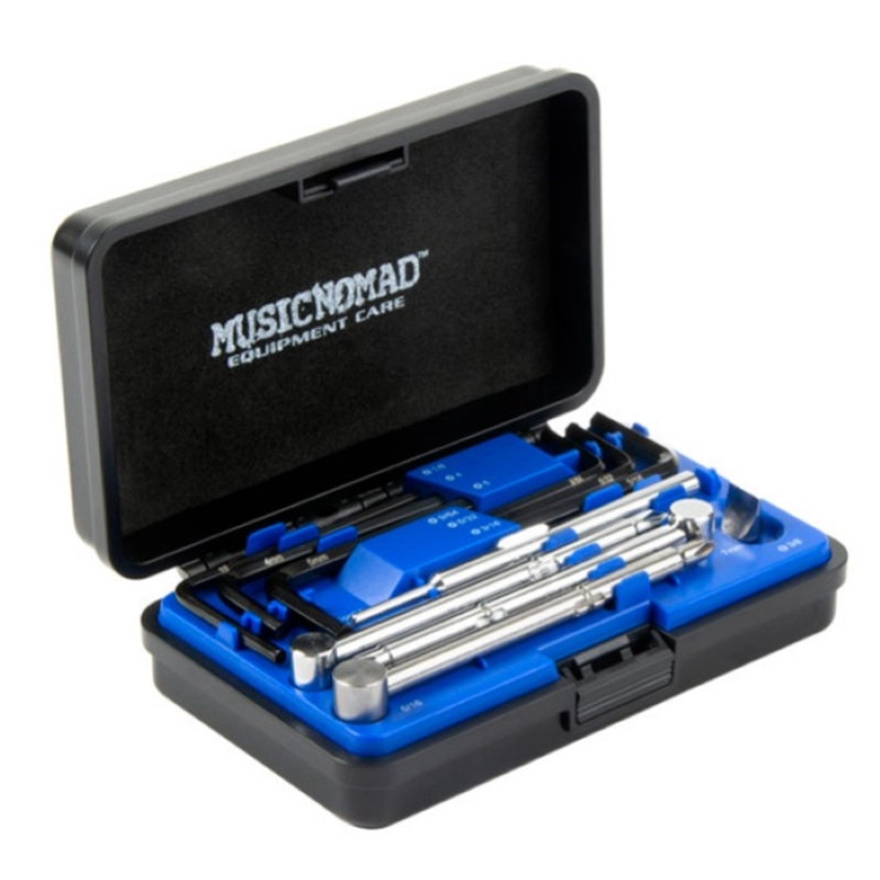 MusicNomad Premium Guitar Tech Truss Rod Wrench Set 11Pcs Premium Guitar Tech Truss Rod Wrench Set