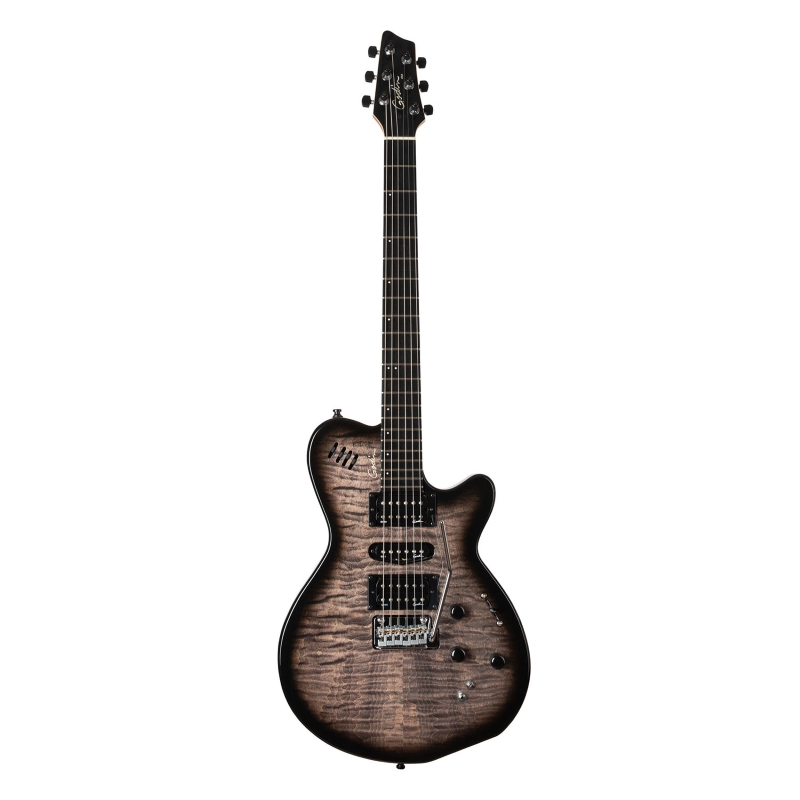 Godin Guitars xtSA Synth Access 3 Voice Trans Black Flame XTSA SYNTH ACCESS 3 VOICE TRANS BLACK FLAME