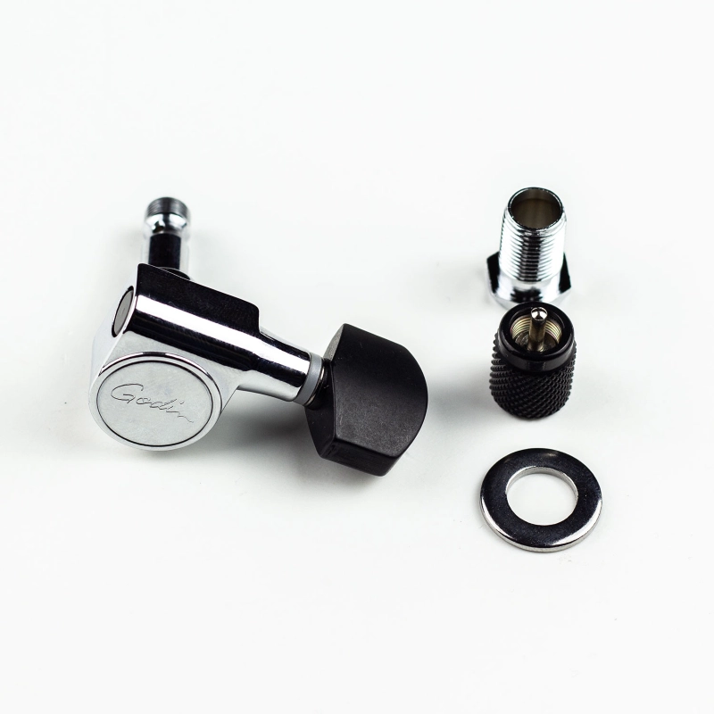 Godin Guitars Meccanica Godin cromata bassi Meccanica bassi per chitarra Godin