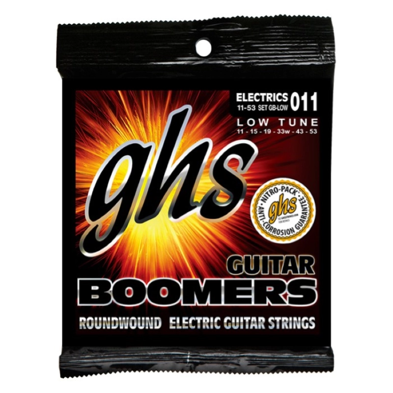 GHS Boomers Elettrica 6 St 011-053 Muta corde per chitarra elettrica 6 corde