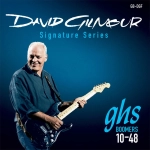 GHS Boomers Elettrica David Gilmour Blue Muta corde David Gilmour Signature Blue per chitarra elettrica 6 corde